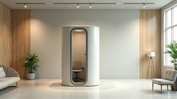 Protégez votre espace de travail avec une cabine acoustique éco-conçue